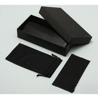 Sunglasses and eyeglasses hard shell case + extra kit HD20220703