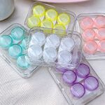 Набор для мягких контактных линз + 3 контейнера для хранения ZZ-701透明三副装