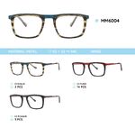 Metal men's frame for glasses MM6004