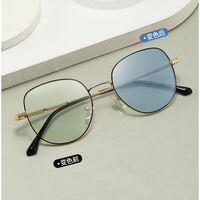 Photochromic glasses with blue light and UV protection 9672-GT