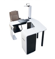 Ophthalmologist workstation, combined table + chair PK-200, tabletop 1100*400 mm