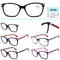 Plastic frame eyeglasses with white and colored lenses VIZZINI V8156 +0.75 to +4.00 (step: 0.25); from -1.00 to -8.00 (step: 0.5)
