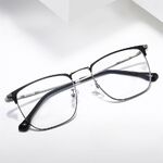 Metal glasses with blue light and UV protection 9669-2-GT
