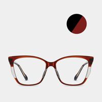 Оправа для очков пластиковая TR90 с защитой от синего света, с флексом FA87230