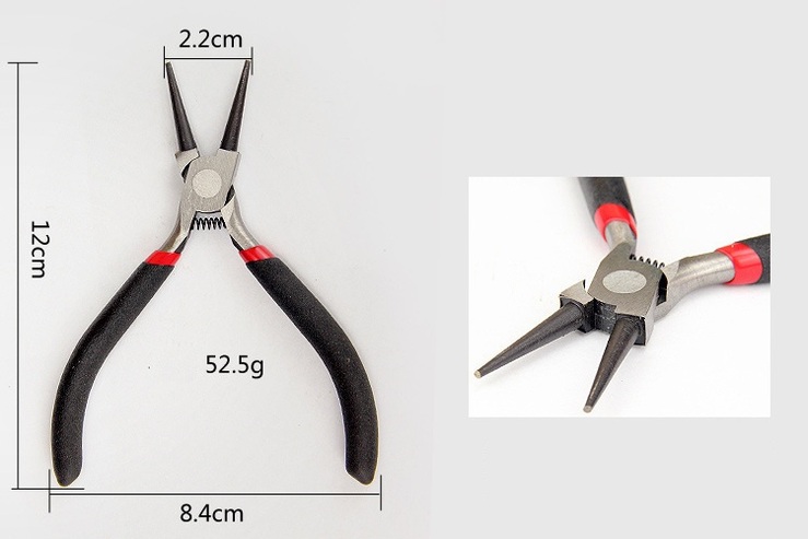 Round nose pliers 12*8.4 cm 1184-F