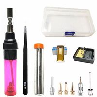 Soldering set, 13 items, with gas soldering pen HY-10013 (VA100)