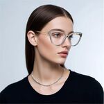 Plastic TR90 frames for glasses for women with UV and Blue Ray Cut protection FOCUS FCS2240