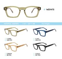 Plastic acetate eyeglasses frame for women WD1475