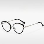 Combined frame (metal + TR90) with Blue Ray Cut protection lenses MAMO S11877
