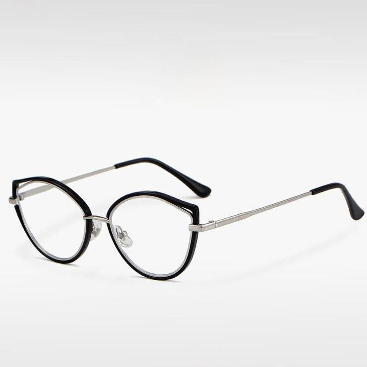 Combined frame (metal + TR90) with Blue Ray Cut protection lenses MAMO S11877
