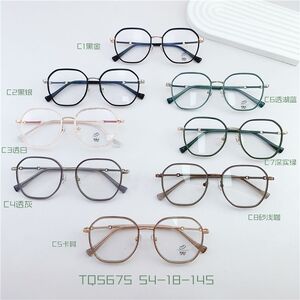 Оправа гибридная, металл + TR90, линзы с Blue Block покрытием SANTA TQ5675