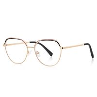 Оправа металлическая с линзами блю-блокерами MORE 3098