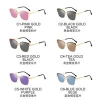 Photochromic glasses with blue light and UV protection 9707-GT