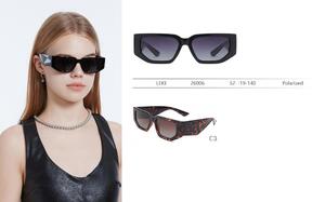 Polarized plastic sunglasses Leke LK26006