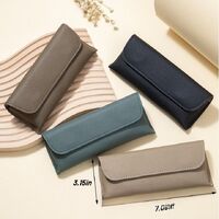 Футляр-чехол из натуральной кожи для очков CL-5334