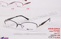 Nylor metal frames for glasses Four Kings 四大天王 F7062