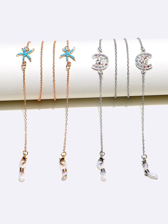 Crystal glasses chain GM001