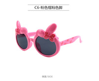 Polarized silicone sunglasses with UV400 protection for kids T11029