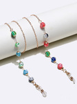 Fashion glasses chain with colorful beads GL1326