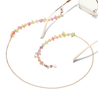 Fashion glasses chain natural lapis lazuli GL1205