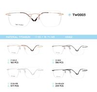 Titanium frames rimless TW0003