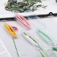 Пинцет пластиковый с палочкой в индивидуальной упаковке в цветной коробочке XY2000