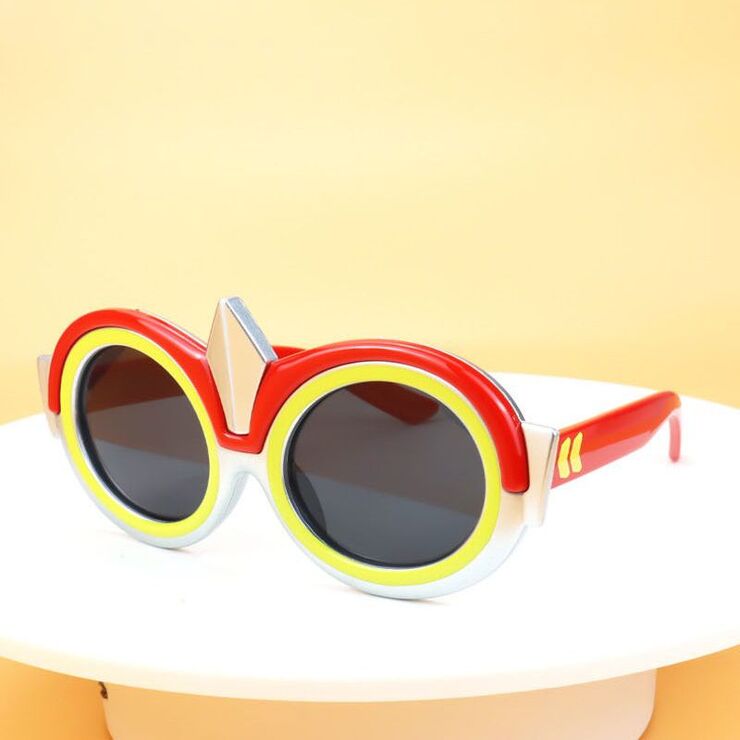 Polarized silicone sunglasses with UV400 protection for kids T22086-OU