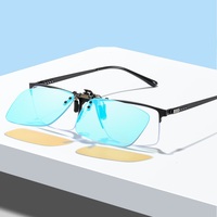 Polarized sunglasses clip-on for colorblind people