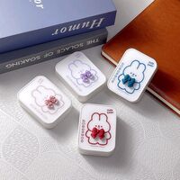 Soft contact lens kit with 3 containers XY-D80两副兔子蝴蝶结