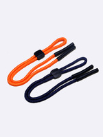 Set of two acrylic black and amber glasses chain GM103