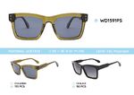 Plastic acetate frame polarized sunglasses WD1591PS