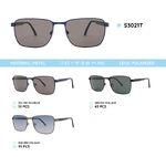 Metal frame polarized sunglasses S3021T