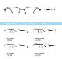 Metal men's frames for glasses MM0030