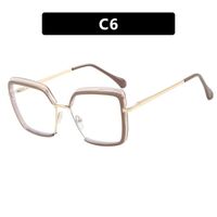 Combined (metal + TR90) glasses with blue light protection for women 95823-TR5039-PN