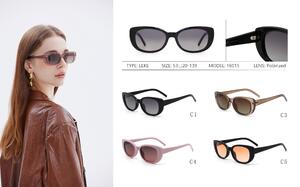 Polarized plastic sunglasses Leke LK16015