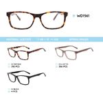 Plastic acetate eyeglasses frame for men with spring hinges WD1561