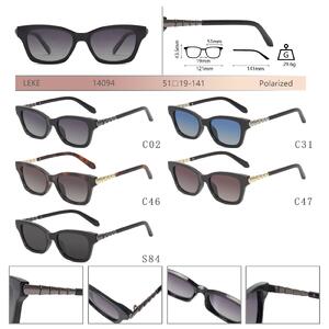 Polarized plastic sunglasses for women Leke LK14094