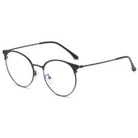 Metal glasses with blue light and UV protection 9657-2-GT