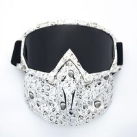 Safety shockproof sports goggles - mask 风镜-鹰嘴面罩转印