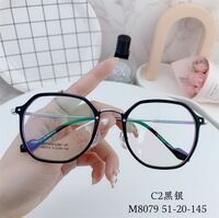 Оправа гибридная, металл + TR90, линзы с Blue Block покрытием SANTA M8079