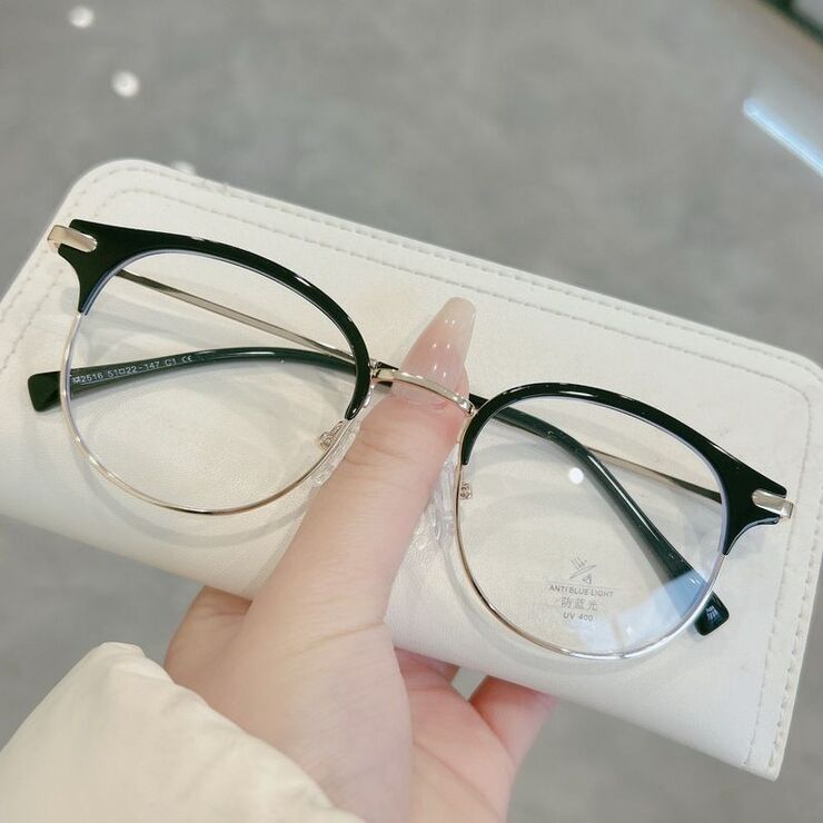 Combined frame (metal + TR90) with Blue Ray Cut protection lenses MAMO M2516