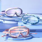 Swimming waterproof anti-fog goggles for kids (3-16 years), with earplugs and box, YJ314-YU