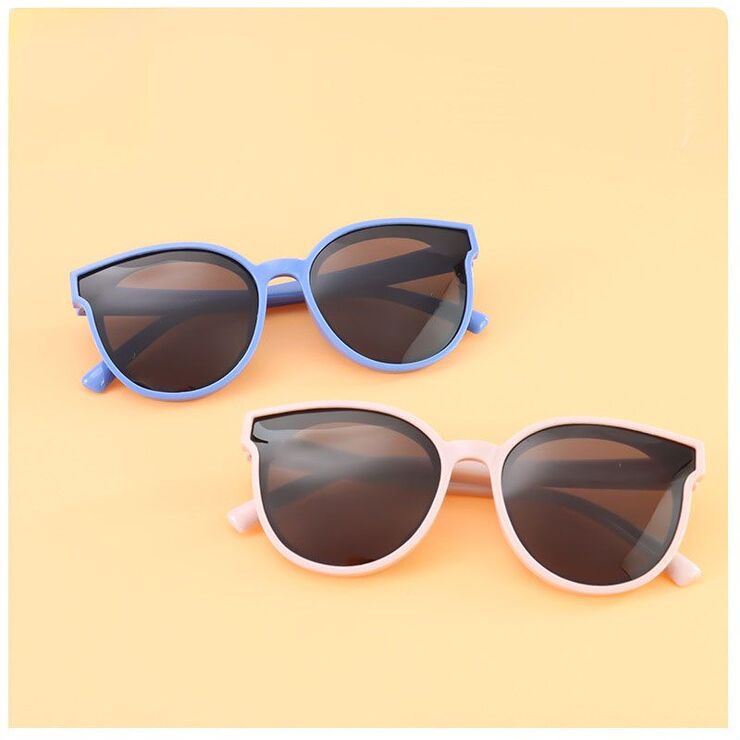 Polarized silicone sunglasses with UV400 protection for kids T21002-OU