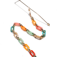 Fashion black dragonfly pendant glasses chain GB141