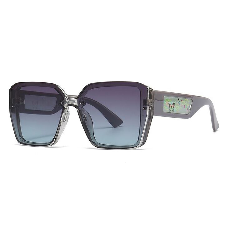 Plastic square sunglasses for women Elit 9130-EL