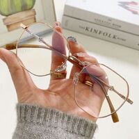 Metal Blue Block glasses with blue light protection FENQI F18196