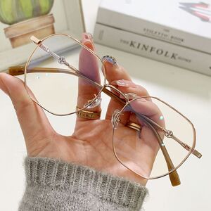 Металлические очки с защитой от синего света Blue Block FENQI F18196