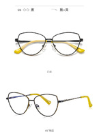 Metal blue blocker frames for glasses 3046