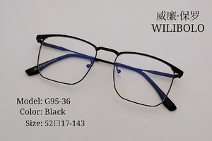 Metal ultrathin frames Wilibolo G95-36