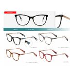 Combined frames for glasses, acetate + metal, with spring hinges Big City JB6005